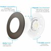 Luxrite 3-4 Inch LED Flush Mount & Recessed Light 5CCT 650LM Dimmable J-Box or 4 Recessed Can Bronze, 6PK LR24980 LR24982-6PK